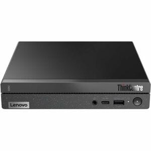 Lenovo ThinkCentre neo 50q Gen 4 12M2000PUX Tiny Thin Client Celeron 7305 1.10 GHz - Black - Intel Chip - 8 GB RAM DDR4 SD
