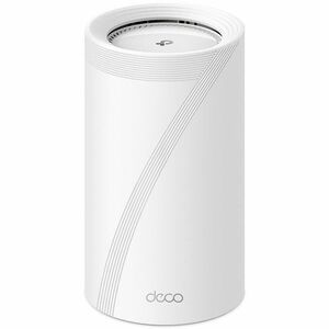 TP-Link Deco BE85 Wi-Fi 7 IEEE 802.11 a/b/g/n/ac/ax/be Ethernet Wireless Router - Tri Band - 2.40 GHz ISM Band - 6 GHz UNII Band - 2.28 GB/s Wireless Speed - 3 x Network Port - 1 x Broadband Port - USB - 10 Gigabit Ethernet