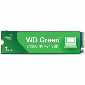 Western Digital Green SN350 WDS100T3G0C 1 TB Solid State Drive - M.2 2280 Internal - PCI Express NVMe (PCI Express NVMe 3.