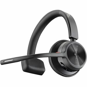 Cuffie Poly Voyager 4300 UC 4310 Con cavo/wireless Over-the-head, On-ear Mono - Nero - Microsoft Teams Certification - Goo