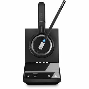 EPOS IMPACT SDW 5063T Kabellos Auf den Ohren Stereo Headset - Schwarz - Microsoft-Teams-Zertifizierung - Binaural - Geschl