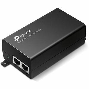 TP-Link TL-POE260S - 2.5G PoE+ Injector Adapter - 802.3at/af Compliant - Data and Power Carried over The Same Cable Up to 