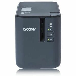 Brother PT-P900Wc Desktop Thermal Transfer Printer - Monochrome - Label Print - USB - Serial - Wireless LAN - With Cutter 