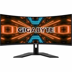 Gigabyte G34WQC A 86.36 cm (34") Class WQHD Curved Screen Gaming LED Monitor - 86.36 cm (34") Viewable - Vertical Alignmen