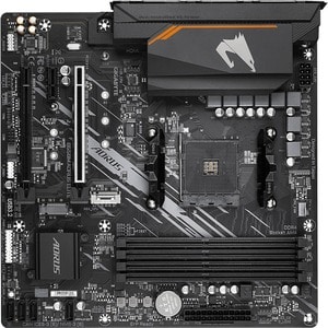 Aorus Ultra Durable B550M AORUS ELITE Desktop Motherboard - AMD B550 Chipset - Socket AM4 - Micro ATX - Ryzen 3, Ryzen 5, 