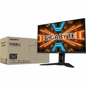 Gigabyte M32U 81.28 cm (32") Class 4K UHD Gaming LED Monitor - 16:9 - Black - 80.01 cm (31.50") Viewable - In-plane Switch