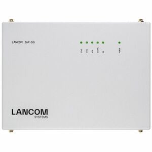 Lancom IAP-5G Router - 2 Anschlüsse - 1 RJ-45 Port(s) - 1 WAN Port(s) - PoE Ports - Gigabit-Ethernet - IEEE 802.3at, IEEE 