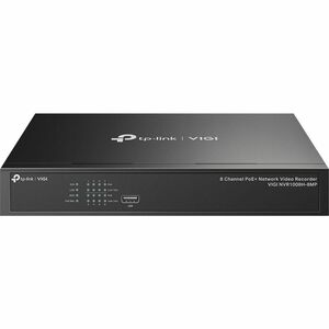TP-Link VIGI VIGI NVR1008H-8MP 8 Kanäle Kabel Videoüberwachungsstation - Netzwerk-Videorekorder - HDMI - 4K Aufnahme
