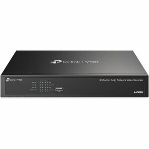TP-Link VIGI VIGI NVR1008H-8MP 8 Kanäle Kabel Videoüberwachungsstation - Netzwerk-Videorekorder - HDMI - 4K Aufnahme