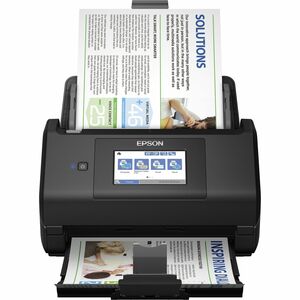 Epson WorkForce ES-580W Sheetfed Scanner - 600 dpi Optical - 30-bit Color - 10-bit Grayscale - 35 ppm (Mono) - 35 ppm (Col