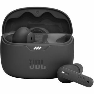 JBL Tune Beam True Wireless Earbud Stereo Earset - Black - Binaural - In-ear - Bluetooth - 16 Ohm - 20 Hz to 20 kHz - Nois