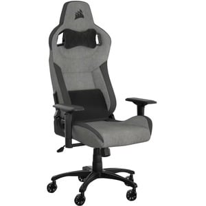 Sillón de Juego Corsair T3 RUSH - Material/Tejido, Nilón, Espuma de memoria - Carbón, Gris