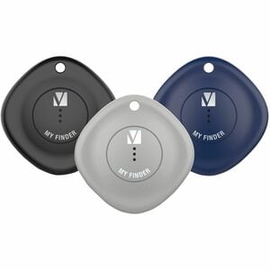 My Finder Bluetooth 3.2 Tracker - Triple Pack - Black - IP66 Rated - Works with Apple Find My for iPhone, iPad & Macbook