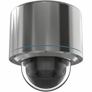 AXIS ExCam XF P3807 8 Megapíxel Externo Câmara de rede - Cor - Dome - Prata - Compatível com TAA - Motion JPEG, H.264B (MP