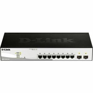 D-Link DGS-1210 DGS-1210-10 8 Ports Manageable Ethernet Switch - Gigabit Ethernet - 10/100/1000Base-T, 1000Base-X - 2 Laye