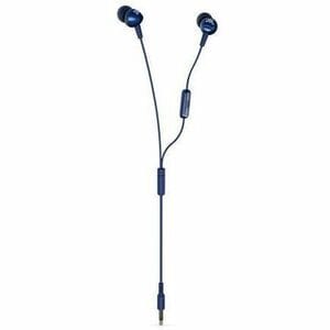 JBL C200SI Wired Earbud Stereo Earset - Blue, Mystic Blue - Google Assistant, Siri - Binaural - In-ear - 16 Ohm - 20 Hz to