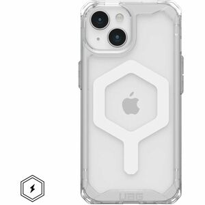 Urban Armor Gear Plyo Rugged Case for Apple iPhone 15 Smartphone - Ice White - Crystal Clear - Drop Resistant, Yellowing R