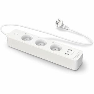 Tapo Smart Wi-Fi Power Strip - 3 x AC Power - 1.50 m Cord - 10 A Current - 120 V AC, 230 V AC Voltage - 2.30 kW