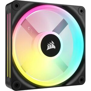 Corsair iCUE LINK QX120 RGB 120mm PWM PC Fan Expansion Kit - 1 x Fan(s) - 63.10 CFM Maximum Airflow - 2400 rpm - Magnetic 