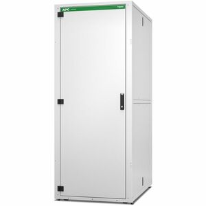 APC by Schneider Electric NetShelter RX 42U Enclosed Cabinet Rack Cabinet for IT Equipment - White - 1361 kg Maximum Weigh