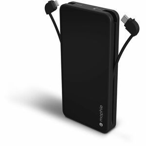 mophie Universal Powerstation Plus for Lightning and USB-C Devices - Up to 20W of Portable Power, Integrated Lightning and