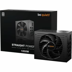 be quiet! STRAIGHT POWER 12 Straight Power 12 1200W EPS12V, ATX 3.0 Modular Stromversorgung - 1,20 kW - Intern - 3.3 V Gle