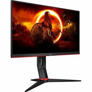 Monitor LCD AOC Q24G2A 609,6 mm (24,0") Class WQHD - 16:9 - 60,5 cm (23,8") Viewable - Tecnologia In-plane Switching (IPS)