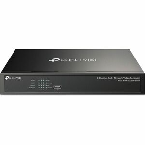 TP-Link VIGI VIGI NVR1008H-8P 8 Channel Wired Video Surveillance Station - Network Video Recorder - HDMI - 4K Recording