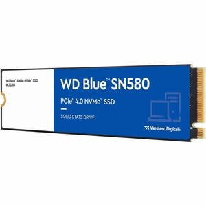 WD Blue SN580 2 TB Solid State Drive - M.2 2280 Internal - PCI Express NVMe (PCI Express NVMe 4.0 x4) - 900 TB TBW - 4150 