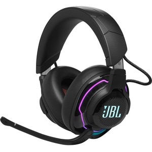 JBL Quantum 910 Wired/Wireless Over-the-ear Stereo Gaming Headset - Black - Binaural - Ear-cup - Bluetooth - 32 Ohm - 20 H