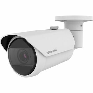 Hanwha QNO-C8083R 5 Megapixel Network Camera - Color - Bullet - White - 98.43 ft Infrared Night Vision - H.265, H.265M, H.