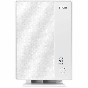 Snom M500 DECT Telefon-Basisstation - Weiß - 300 m Reichweite - 16 x Handset unterstützt - 16 Gleichzeitige Anrufe