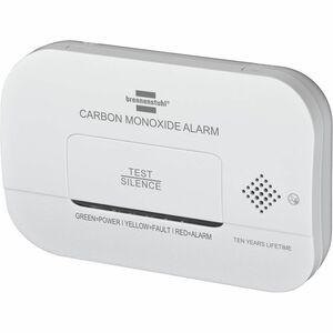 Brennenstuhl Gas-Lecksensor - Optisch - Weiß - Kohlenmonoxid - Gas Detektion Für Room, Schlafzimmer
