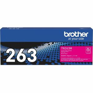 Brother TN-263M Original Standard Yield Laser Toner Cartridge - Magenta Pack - 1300 Pages