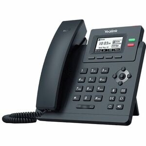 Yealink SIP-T31G  SIP-T46U IP Phone - Corded - Corded - Wall Mountable - Classic Gray - VoIP - 2 x Network (RJ-45) - PoE P