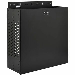 Tripp Lite by Eaton SmartRack SRWO4UBRKT 4U Wall Mountable Enclosed Cabinet Rack Mount Enclosure for LAN Switch, Patch Pan