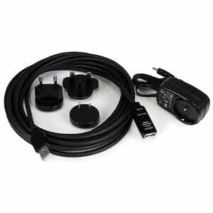 Yealink 5 m USB Data Transfer Cable - Cable for USB Device, Desktop Computer, Webcam - First End: 1 x USB 2.0 Type A - Mal
