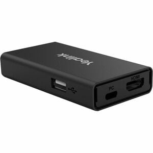 Yealink VCH5 Video Conferencing Accessory Hub - For Presentation - 3840 x 2160 Video (Live) - 4K - 1 x Network (RJ-45) - 1