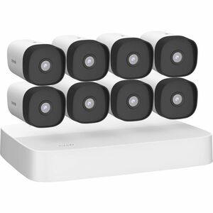 Tenda 8 Channel PoE HD Video Security Kit - Camera, Network Video Recorder - 8 Camera(s) - 2560 x 1440 Camera Resolution -