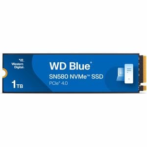 SSD Western Digital Blue SN580 WDS100T3B0E - M.2 2280 Interne - 1 To - PCI Express NVMe (PCI Express NVMe 4.0 x4) - Bleu -