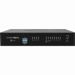 SonicWall TZ370W Network Security/Firewall Appliance - Intrusion Prevention - 8 Port - 1000Base-T - Gigabit Ethernet - 3 G