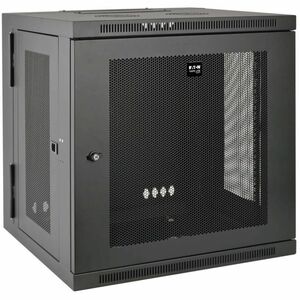 Tripp Lite series SmartRack SRW10US 10U Wall Mountable Rack Cabinet - 482.60 mm Rack Width - 63.50 kg Maximum Weight Capacity