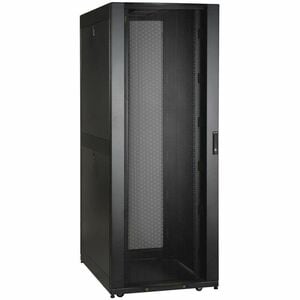 Tripp Lite by Eaton Euro SRX42UBWD 42U Enclosed Cabinet Rack Cabinet for Server, Patch Panel, Switch, LAN Switch - Black -