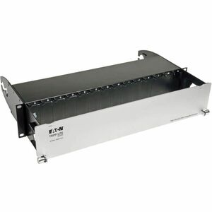 Tripp Lite series N482-02UBlank Patch Panel - Black - 2U High - 19" Wide - Rack-mountable