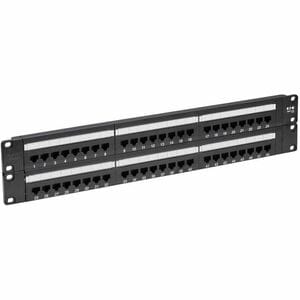 Tripp Lite by Eaton N252-048 48 Port(s) Network Patch Panel - TAA Compliant - 48 x RJ-45 - 48 x RJ-11 - 2U High - 19" Wide