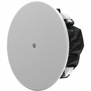 Yamaha VC6NW 2-way Ceiling Mountable, Wall Mountable, Flush Mount, Recessed Mount Speaker - 100 W RMS - White - 165.10 mm 