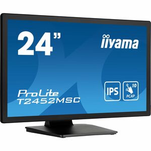 iiyama ProLite T2452MSC-B1 23.8" Full HD LCD Digital Signage Display - In-plane Switching (IPS) Technology - Touchscreen -