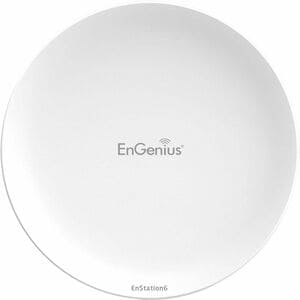 EnGenius EnStation6 Single Band Wi-Fi 6 IEEE 802.11 a/b/g/n/ac/ax 1.17 Gbit/s Wireless Bridge - Outdoor - 5 GHz - Internal
