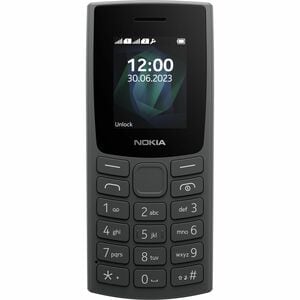 Nokia 105 (2023) Feature Phone - 4.6 cm (1.8") TFT LCD QQVGA 120 x 160 - Series 30+ - 2G - Charcoal - Bar - 2 SIM Support 