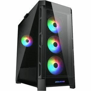 COUGAR Duoface Pro RGB CGR-5AD1B-RGB Gabinete para computadora gamer - Mini ITX, Micro ATX, ATX, SSI CEB, EATX Placa base 